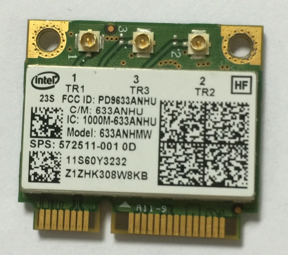 Беспроводной Wifi для ноутбука IBM 60y3233 Intel 6300agn Mini Pci-e Pcie модем точка доступа карта Ultimate-n 802.11a/g/n 2,4g и 5,0 Ghz