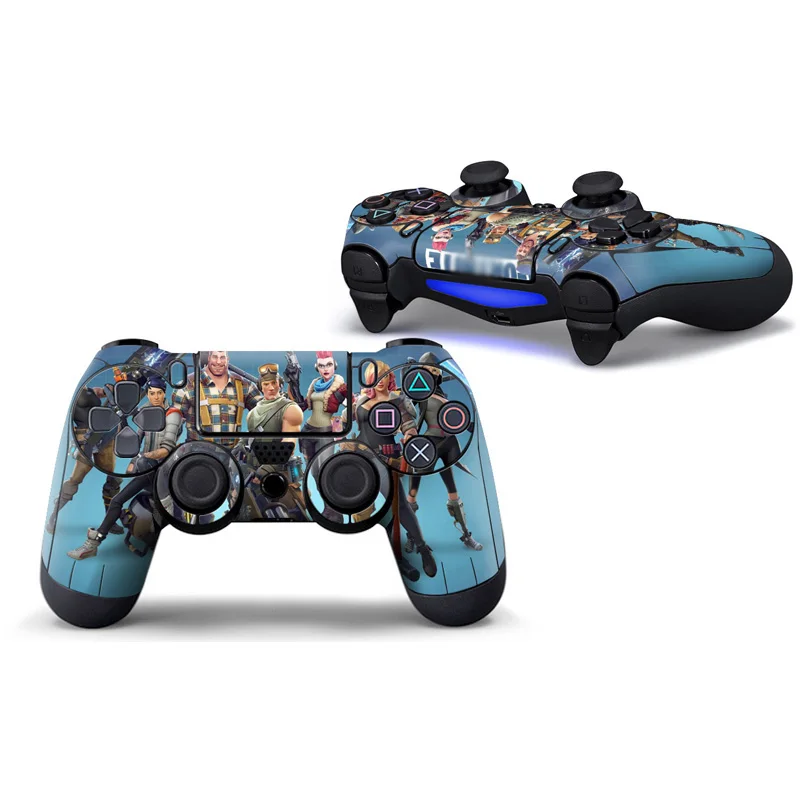 TN-P4QB-2279 2 шт., защитный чехол для sony PS4, контроллер, чехол для Playstation 4, геймпад, джойстик, наклейка, винил - Цвет: TN-P4QB-2279