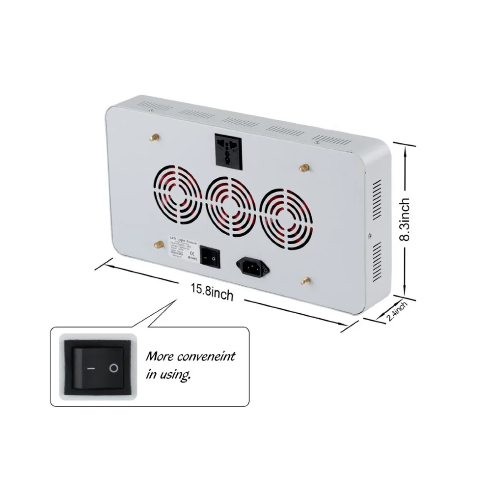 Светодиодный светильник для выращивания растений 1800 Вт|1000w led grow|grow light panelled grow |