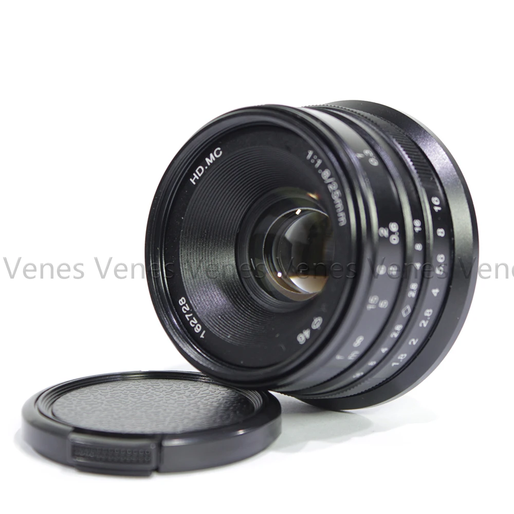 Объективы для камеры 25 мм F1.8 HD. MC объектив ручной фокусировки Micro Four Thirds 4/3 mount GX8 Nex
