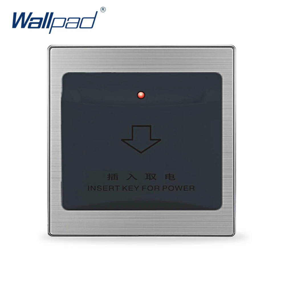

Hot Sale Hotel Key Card Switch Wallpad Luxury Wall Switches Insert Key For Power