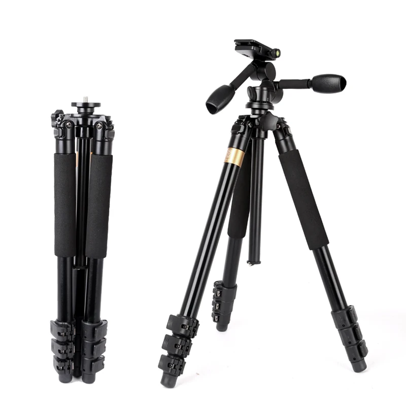 Профессиональная DSLR видеокамера QZSD Q620 штатив + панорамная головка стабильная
