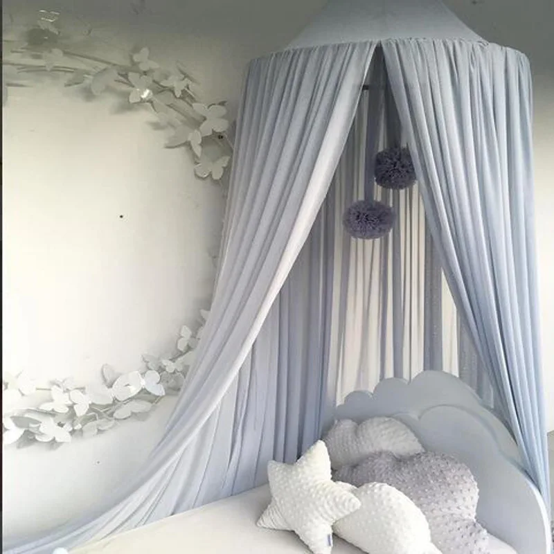 Baby mosquito nets chiffon hanging net bed card comb | Дом и сад