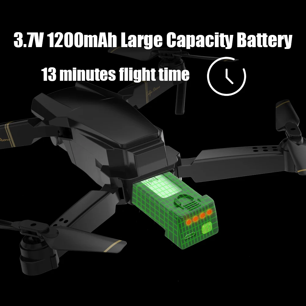 Global GW89 Радиоуправляемый Дрон с камерой 1080P HD Wifi FPV Gesture Фото Видео удержание высоты складной Радиоуправляемый квадрокоптер для начинающих VS E58
