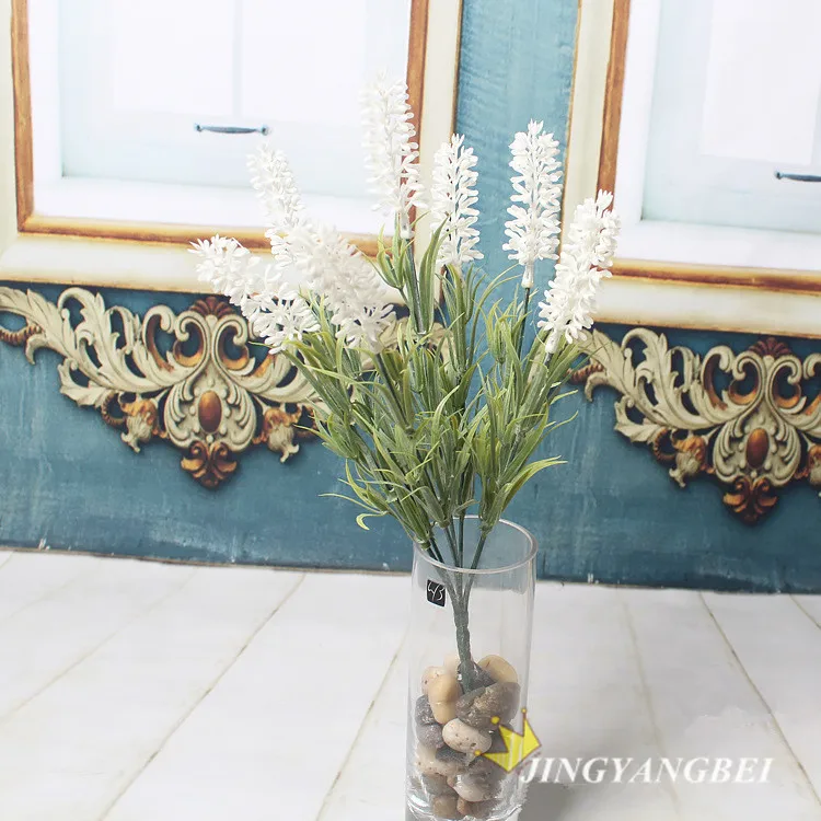 Прованс лавандовый цветок пластиковые искусственные цветы букет розовый