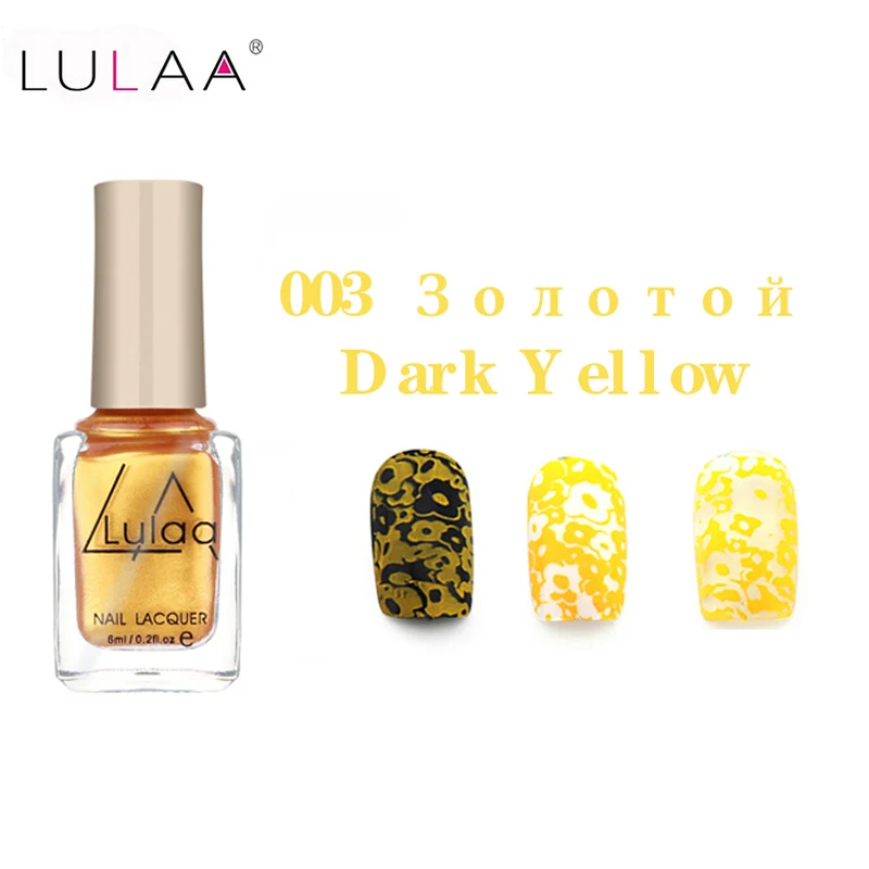Лак для ногтей lulaa 1 бутылка/лот лак для ногтей и штамп лак для ногтей 12 цветов 6 мл дополнительный штамп для ногтей лак для ногтей
