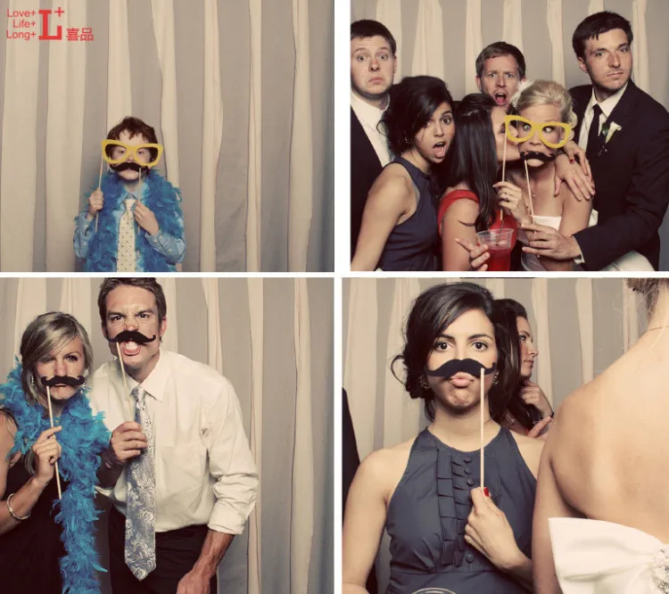 38 шт. Белоснежка реквизит для фотобудки очки усы губы украшение детского дня