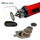 Алмазное лезвие для пилы Reilyn, 7 шт., хвостовик 3 мм 16202530354050 мм, мини режущие лезвия для камней, нефрита, алмаза