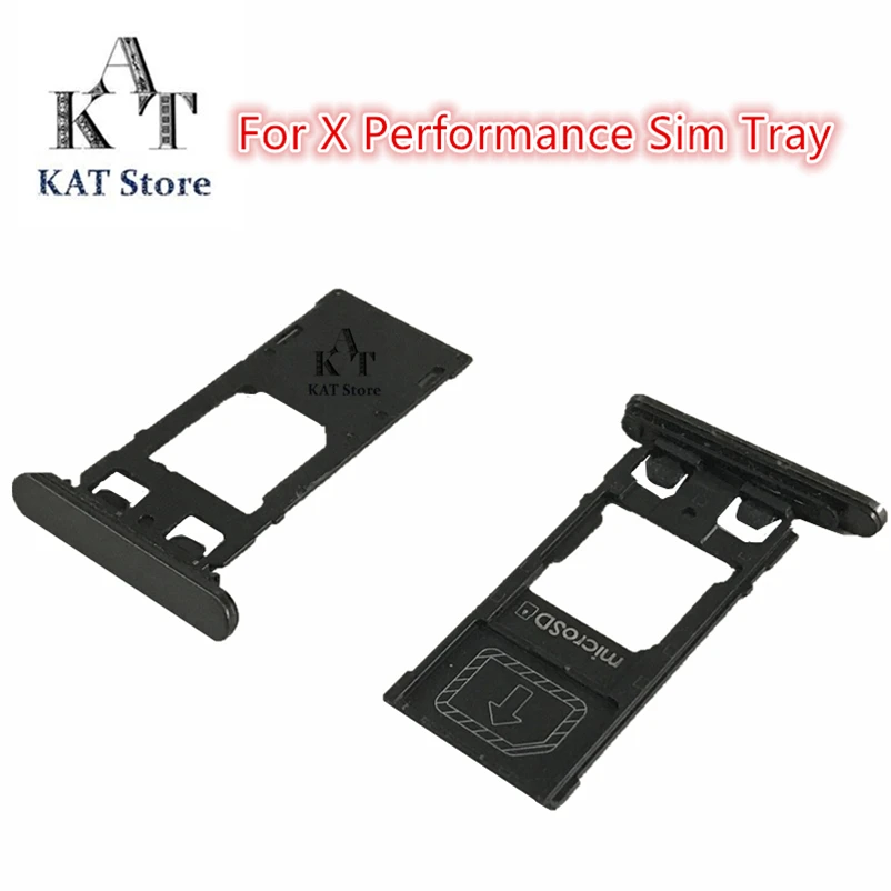 

1Pcs Sim Card Tray for Sony Xperia X Performance X XP F8131 F8132 Micro SD Memory Sim Card Reader Holder Replacement Part