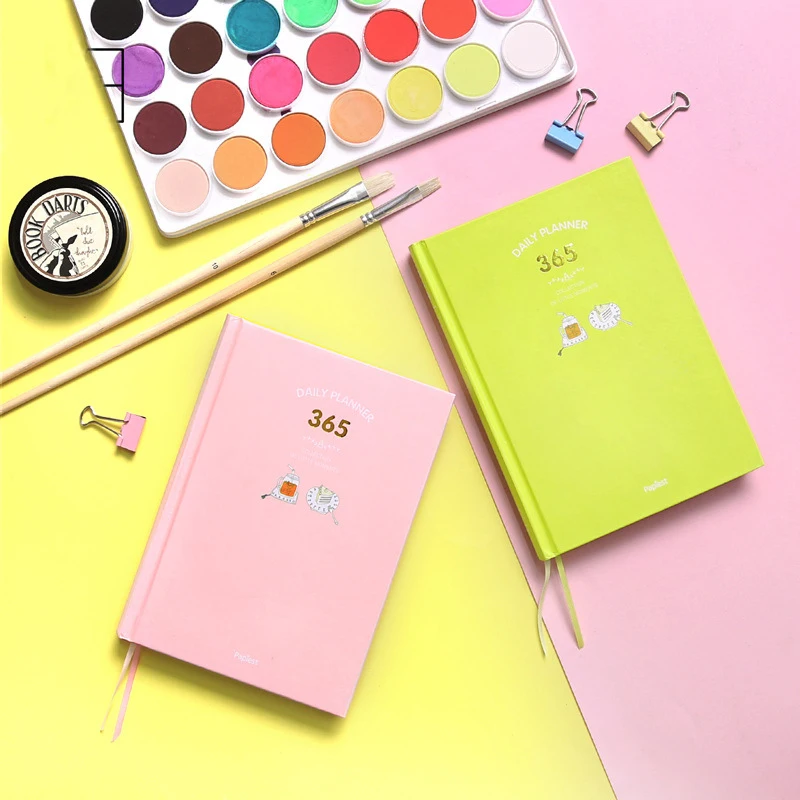 Милый ежедневник 365 дней записная книжка школьный канцелярский магазин дневник