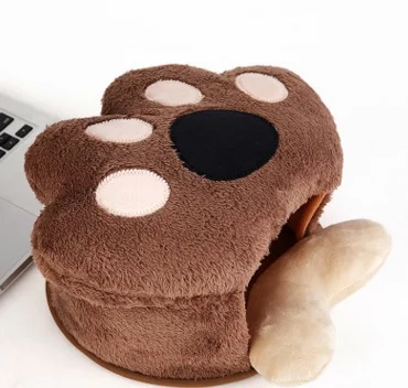 2016 милый игровой коврик с героями мультфильмов USB теплый зимний для мыши