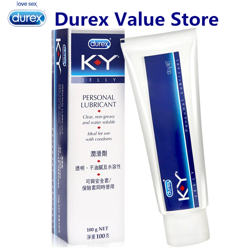 Водорастворимая смазка Durex KY интимная для анального секса 50 г/100 г снятия
