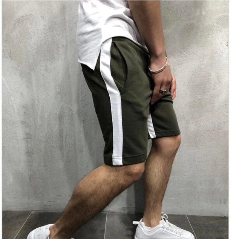 Летние Новые мужские спортивные шорты большого размера casual повседневные