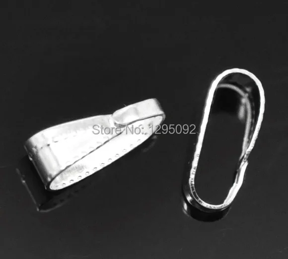 

Pendant Clips & Pendant Clasps, Pinch Clip Bail Pendant Connectors 1500PCS/LOT. Jewelry Findings DIY jewely parts accessories