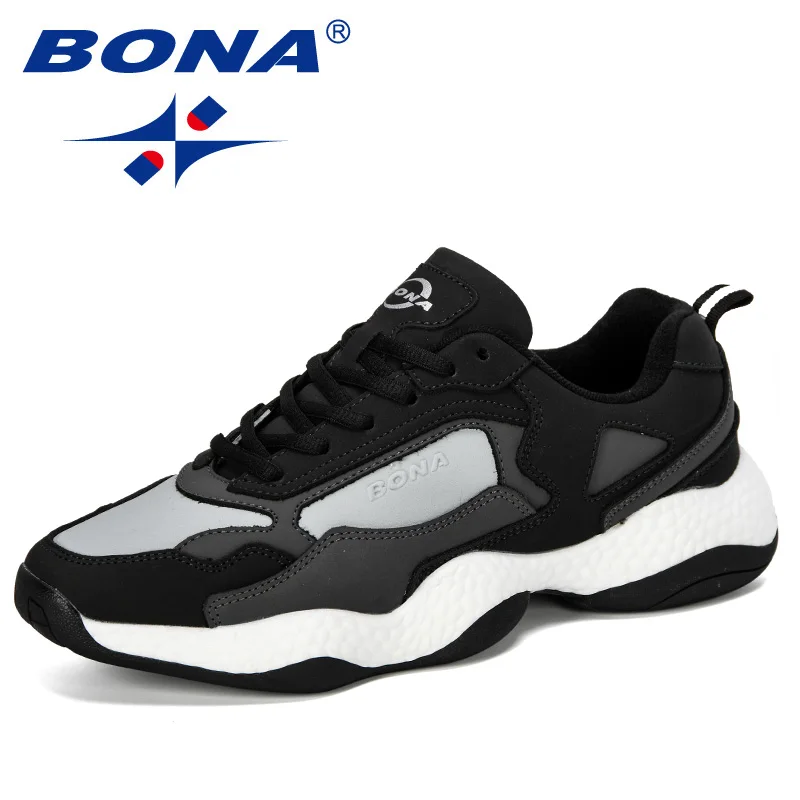 Charcoal grey D gray BOAN/Новинка года; модная мужская повседневная обувь; мужские уличные кроссовки; легкая дышащая обувь для мужчин; Tenis Masculino Adulto - Цвет: Charcoal grey D gray