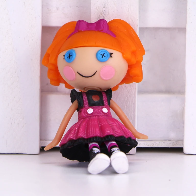 Оптовая продажа 4 шт./лот 3 дюйма куклы Lalaloopsy аксессуары мини для девочек игрушка