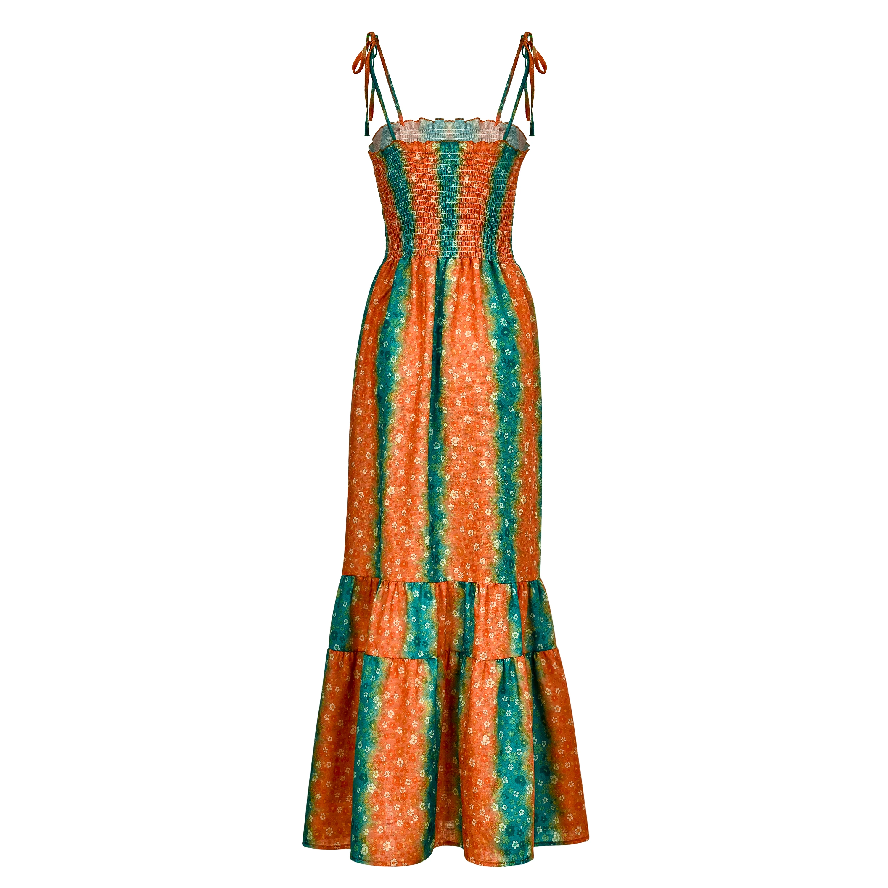 2019 printed pregnant women holiday bohemian beach dress | Женская одежда