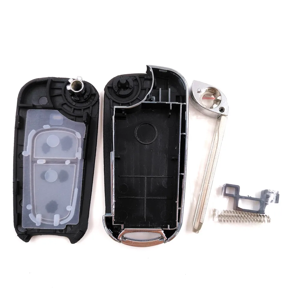 2 кнопки Замена изменения ключа оболочки автомобильный Пульт дистанционного