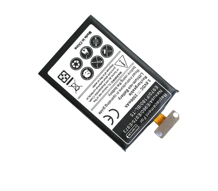 Ciszean 2 шт./лот 2500 мА/ч BL-T5 запасная батарея для LG Google Nexus4 Nexus 4 Optimus G E960 E970 E973 E975 F180 LS970 |