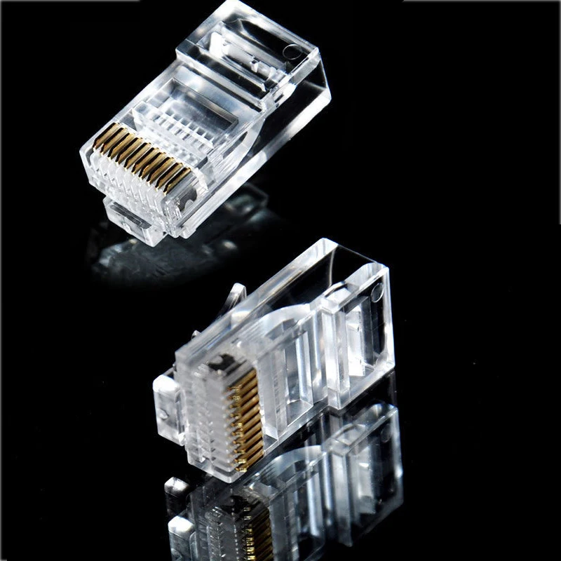 Штекер Модульный многожильный 10P10C RJ48 200 шт. | Компьютеры и офис