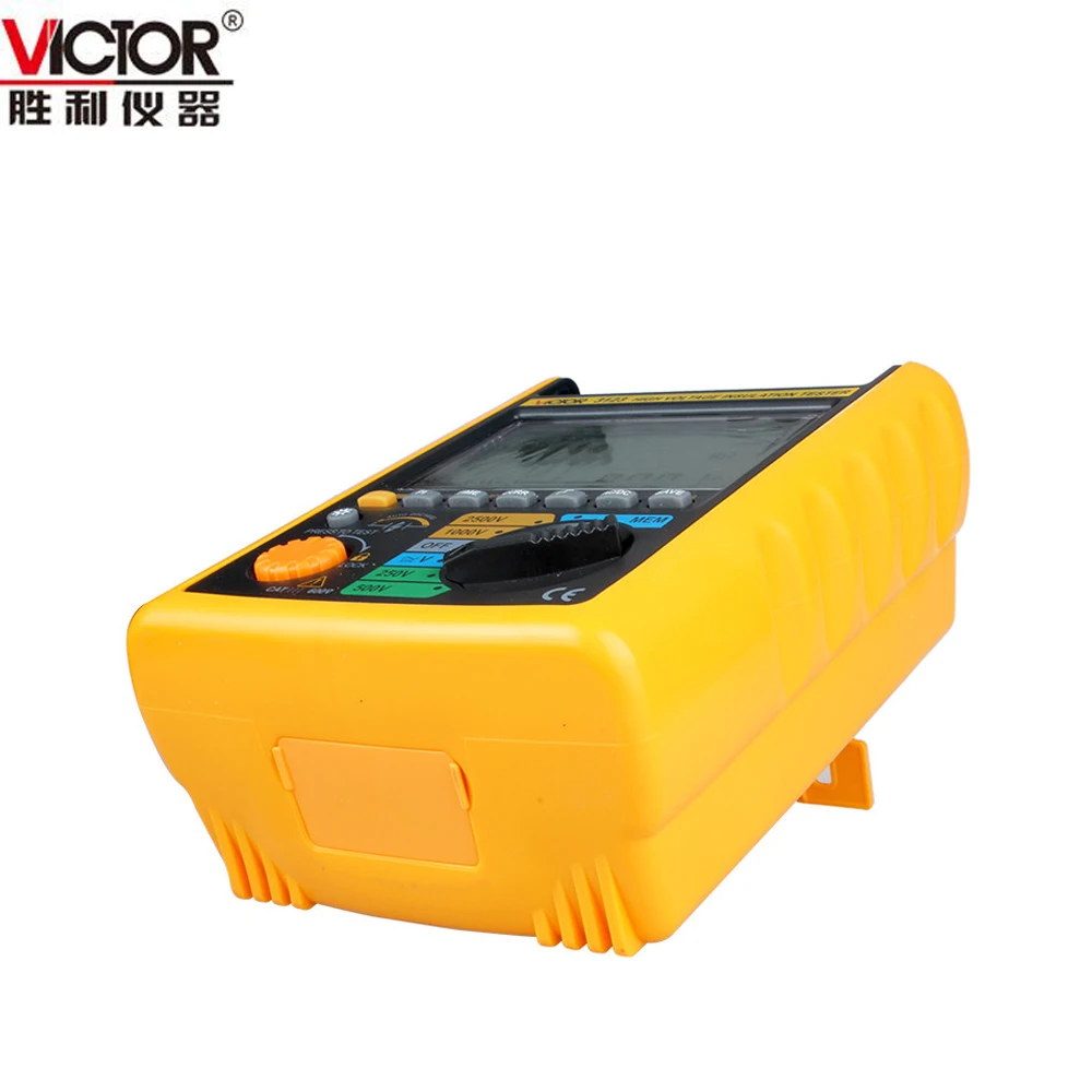 Высоковольтный мегомметр Victor VC3123 цифровой тестер сопротивления изоляции 250 В ~ 2500