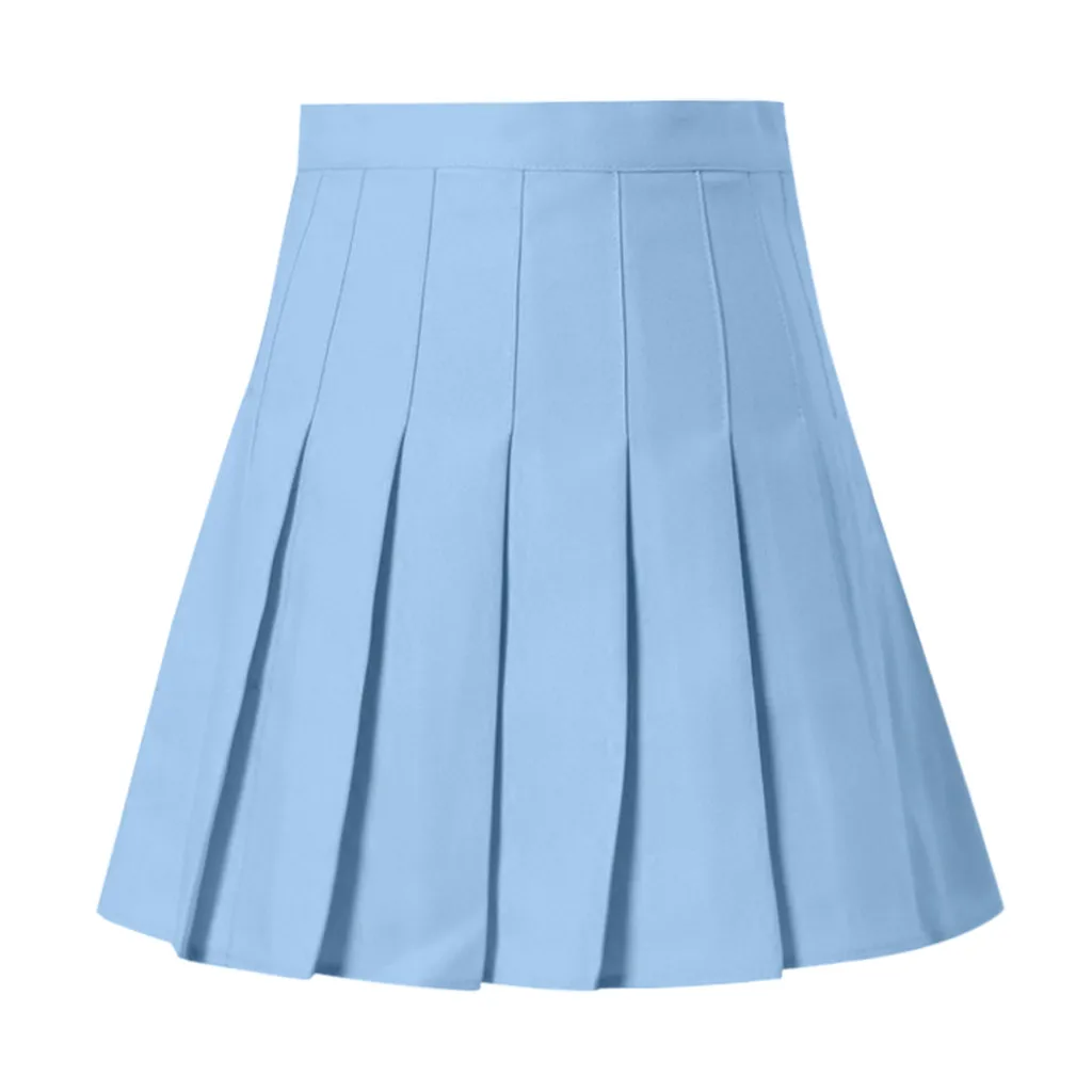 MISSOMO XS-XXL Юбки Женская плиссированная мини-юбка с высокой талией Повседневная теннисная юбка летняя юбка Корейская Студенческая одежда