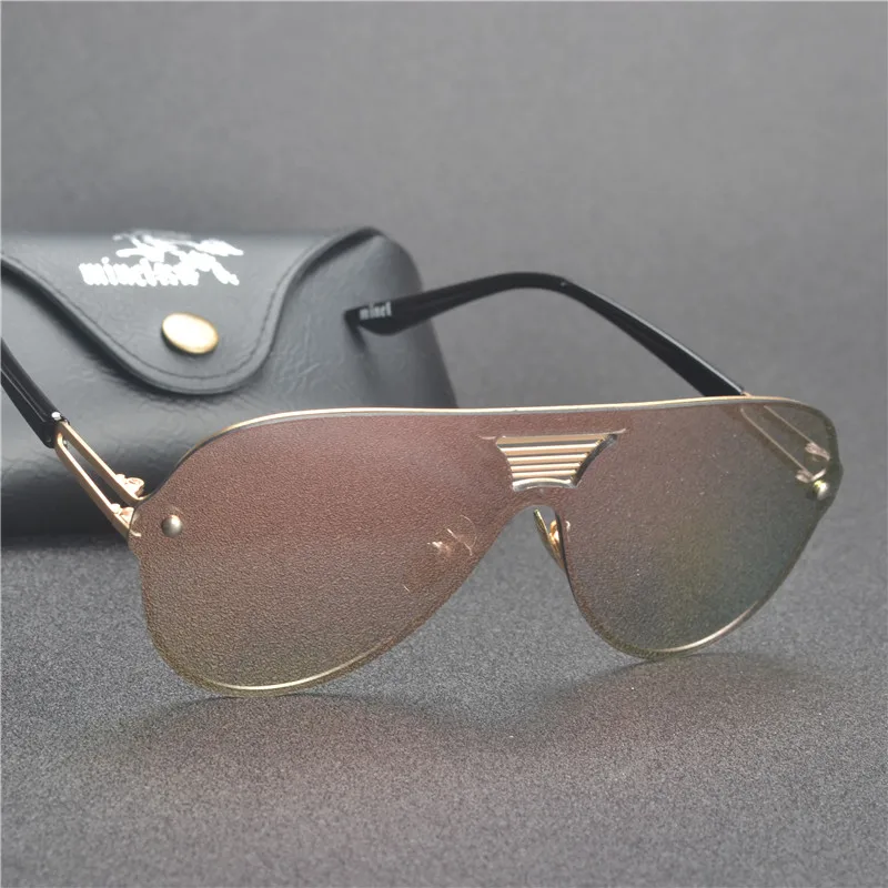 MINCL/ 2017 Новинка прозрачные очки для мужчин Роскошные брендовые солнцезащитные