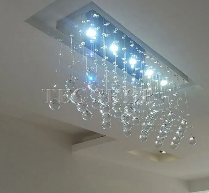 JH современный светодиодный кристалл лампа для ресторанов и спален с украшением в