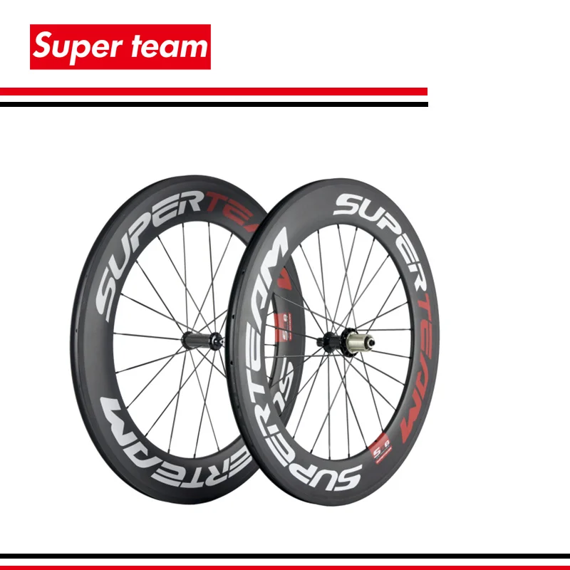 Карбоновые колеса для колес Superteam 700C матовое покрытие велосипеда | Спорт и