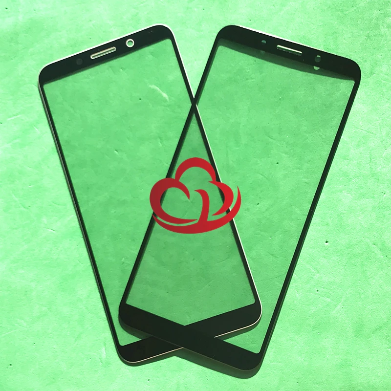 10 шт. Замена ЖК переднего сенсорного экрана Стекло Внешний объектив для OPPO