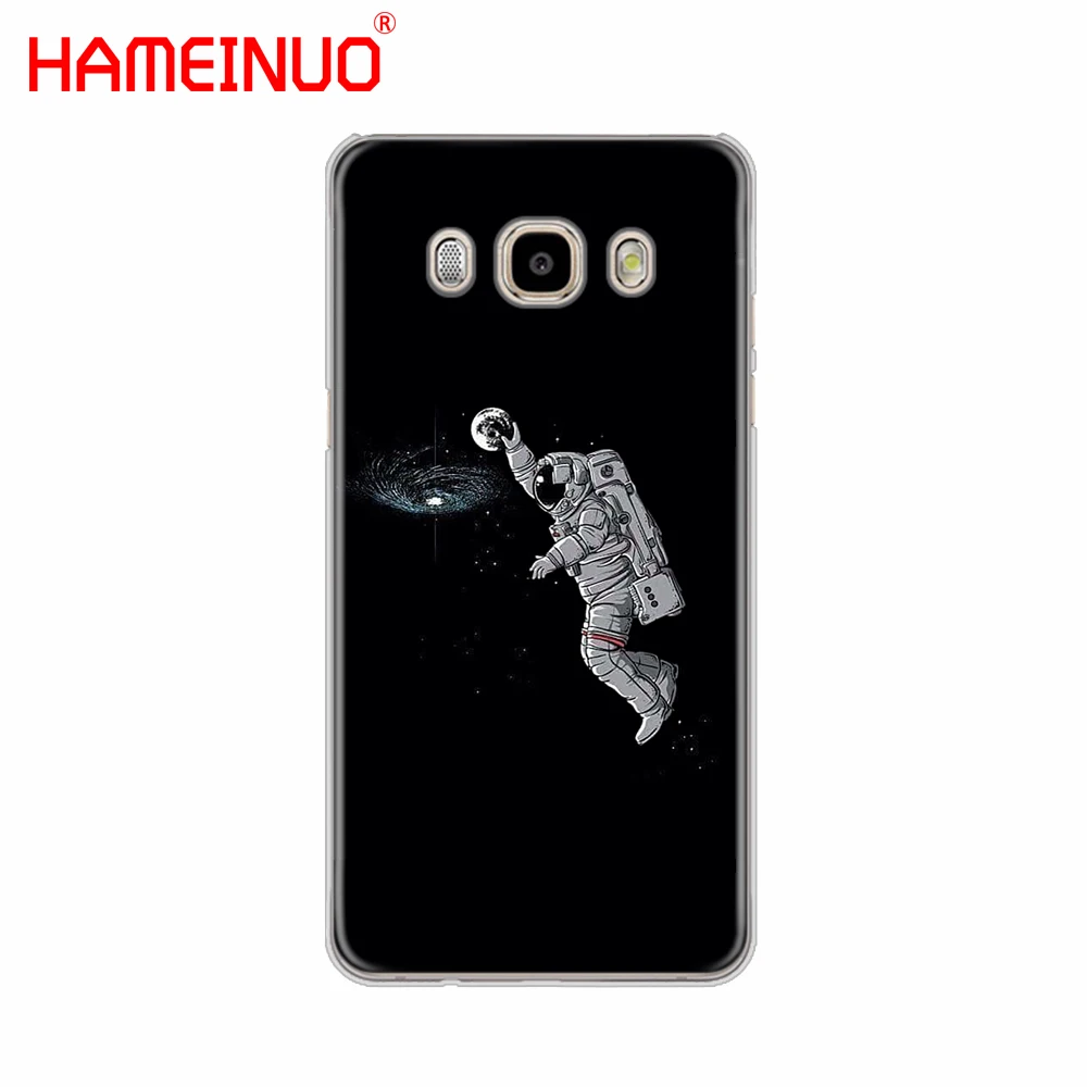 HAMEINUO Космос Луна милые кошки черный чехол для телефона Samsung Galaxy J1 J2 J3 J5 J7 MINI ACE 2016 2015