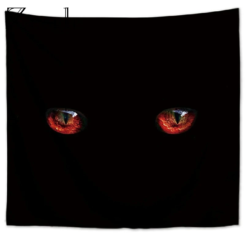 Zeegle Хэллоуин ужасный узор настенный гобелен полиэстер печатная стена 11111111111