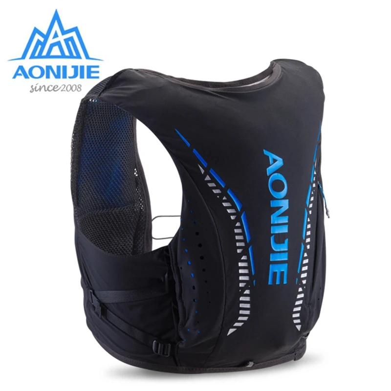 AONIJIE 10L Открытый гидратации сумки походный рюкзак жилет Профессиональный марафон бег Велоспорт Расширенный кожи рюкзак