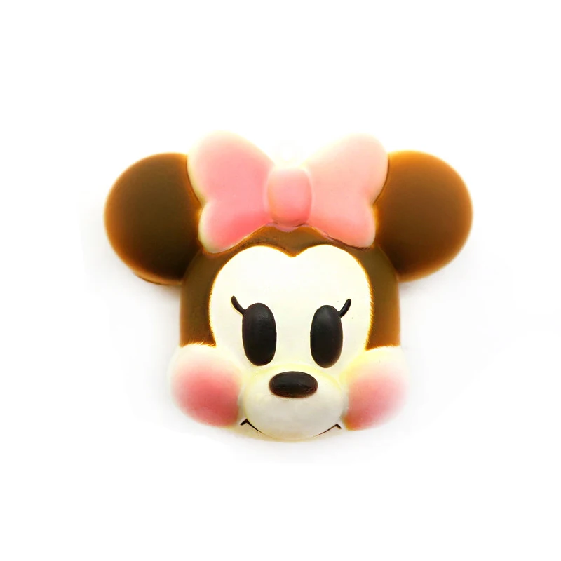 Kuutti мягкий кавайный аниме животное мультфильм Медведь Тигр медленно поднимающийся мягкий милый маленький телефон Шарм мягкий шарик ремешок с биркой