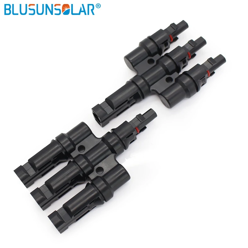5 Pairs 3 to 1 T Branch Connectors Solar SOLAR MMF FFM for PV / Photovoltaic System TF0164 | Обустройство дома