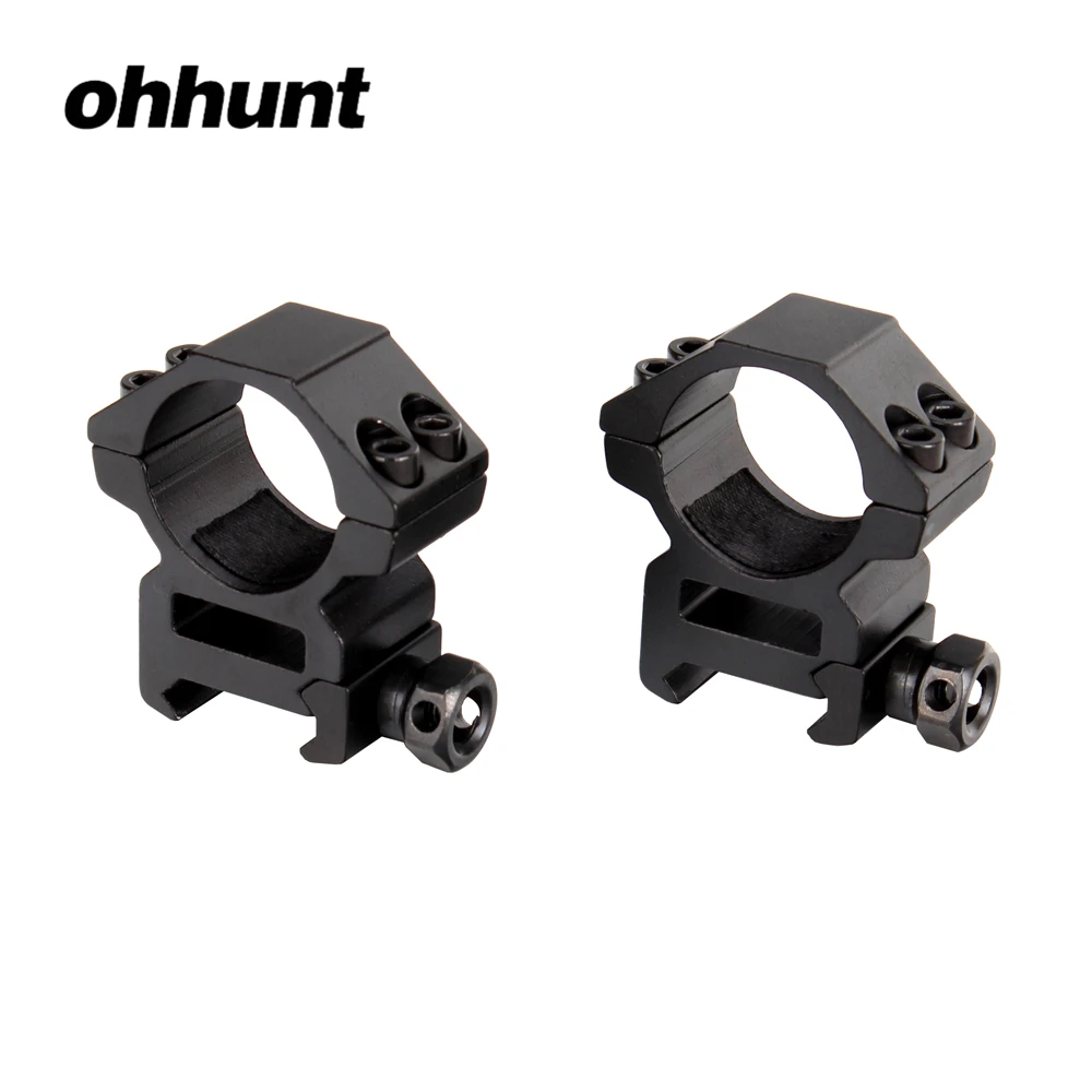 Ohhunt 25 4 мм 1 &quot2 шт. средний профиль Picatinny кольца для прицела Weaver 20 прицел крепление
