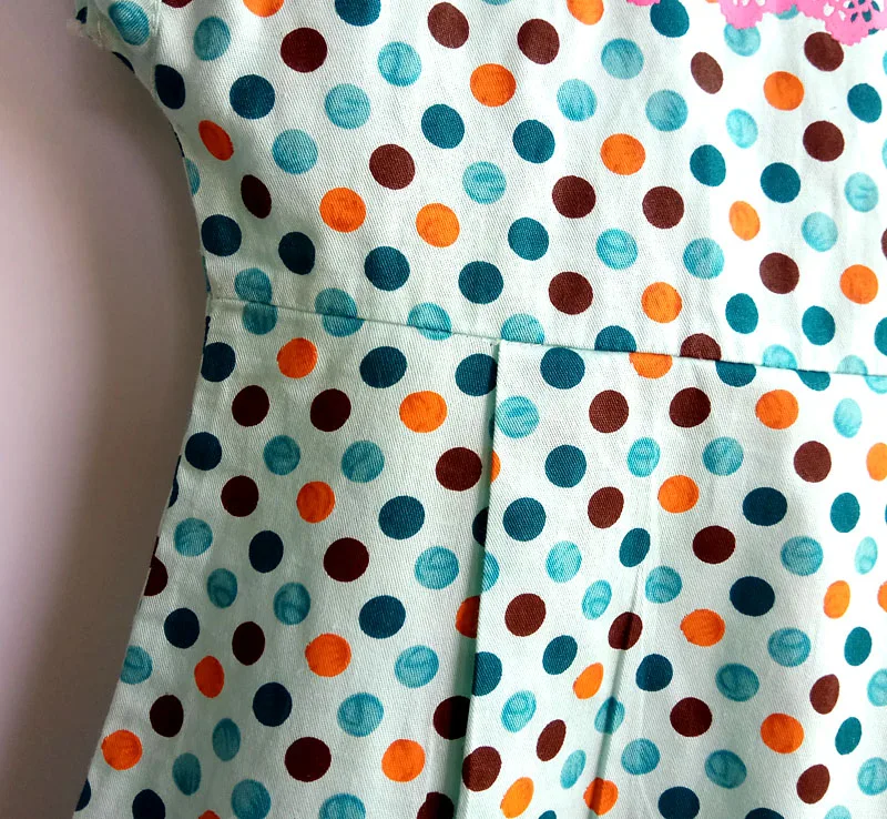 Kids Dresses For Summer Girls Dress New Fashion Vintage Polka Dot Princess | Детская одежда и обувь