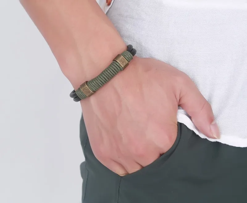 Браслет ручной работы из натуральной кожи для мужчин и женщин 2016|jewelry tags and labels|bangle woodbangle bracelet jewelry |