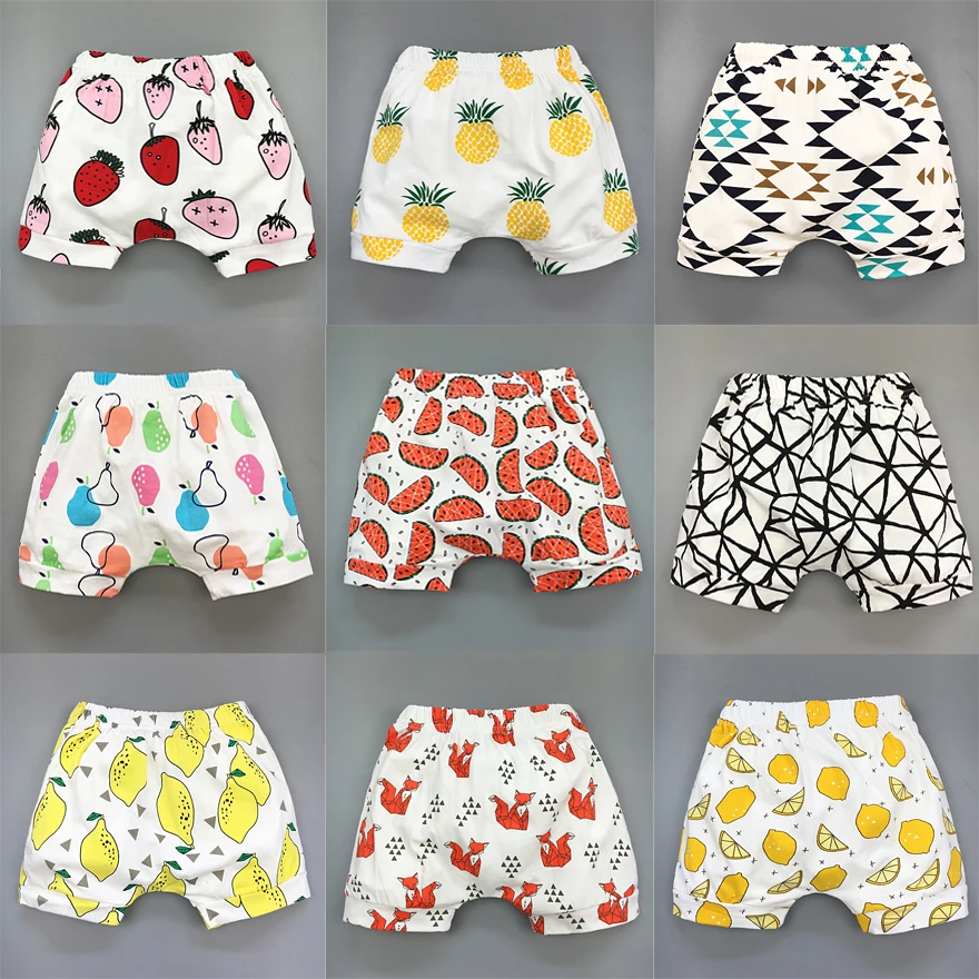 Летнее нижнее белье для маленьких девочек хлопковые трусы мальчиков модные