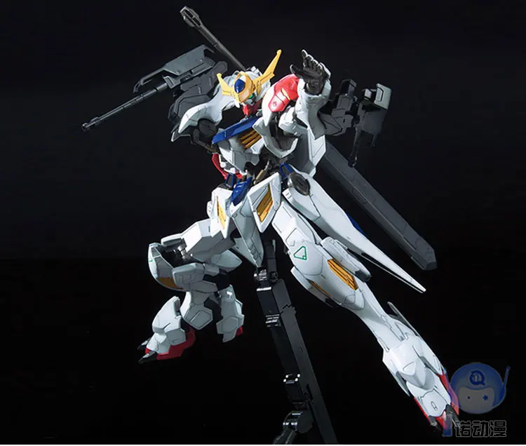 Новинка, синяя фигурка Gundam Barbatos, волчанка(1/100), модель Gundam, наборы, ASW-G-08, хищник, железокровные сироты