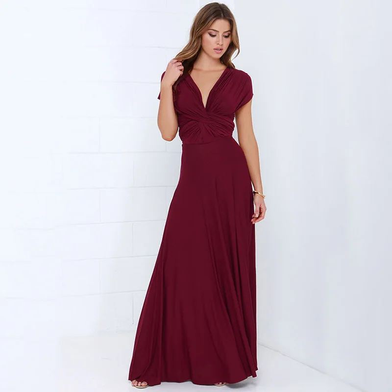 Спинки Крест женское платье пикантные глубоким v образным вырезом вечерние