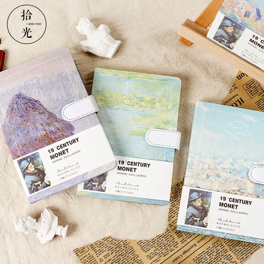 CXZY A5 Ван Гог записная книжка бумажная сетка пустая bullet journal sketchbook travel planner diary filofax