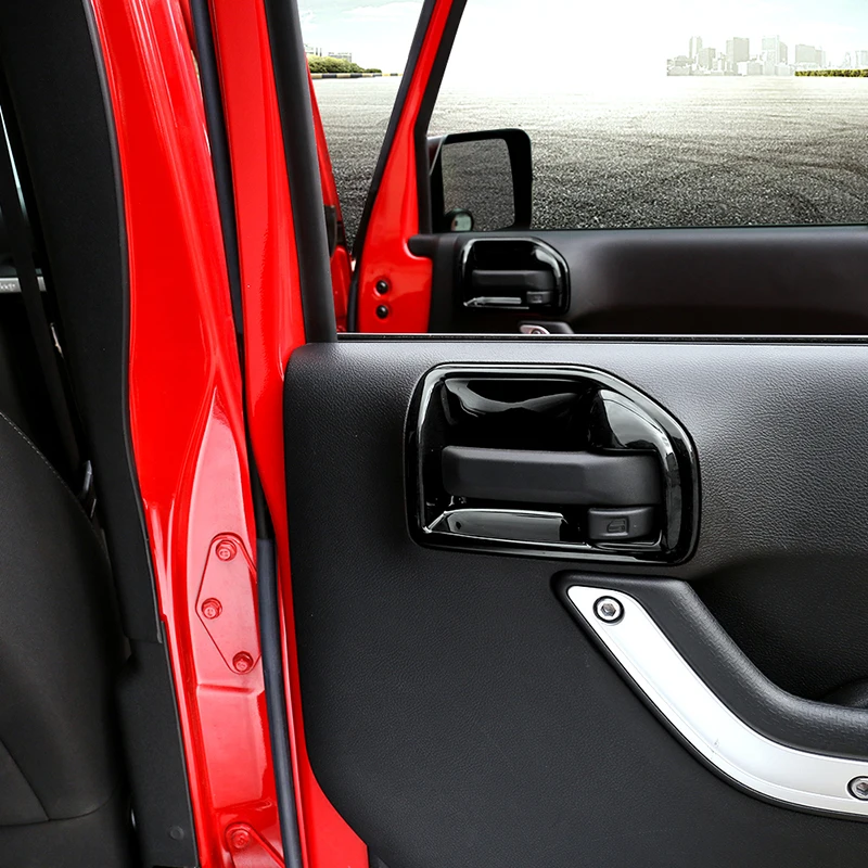 SHINEKA внутренние молдинги для Jeep wrangler jk 2 двери межкомнатные дверные чаши для Jeep wrangler jk 2011- аксессуары
