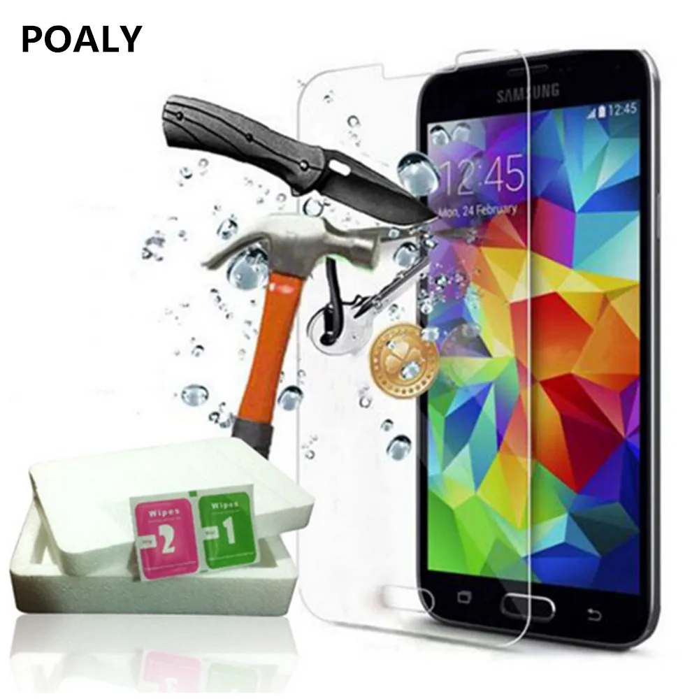 POALY высококачественная пленка из закаленного стекла для Samsung Galaxy J2 J3 J5 J7 prime A3 A5 A7 A9