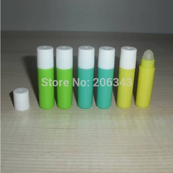 2ML plastic roll on ball bottle with pp for eye cream perfume essentical oil lip gloss | Красота и здоровье