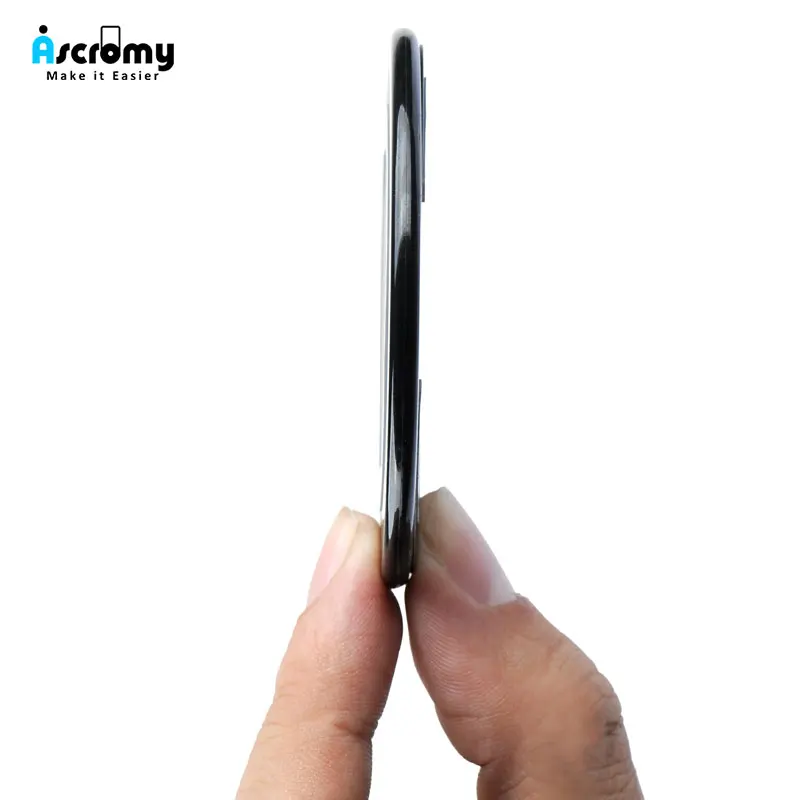 Ультратонкое Беспроводное зарядное устройство QI для Apple iPhone 11 Pro XS Max XR X S 8 Plus Samsung S9