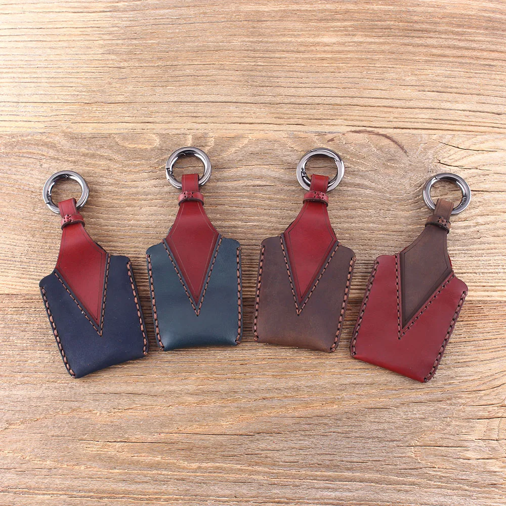 KEYYOU 2 + 1 кнопки из натуральной кожи чехол для автомобильного ключа Toyota Avalon Camry RAV4