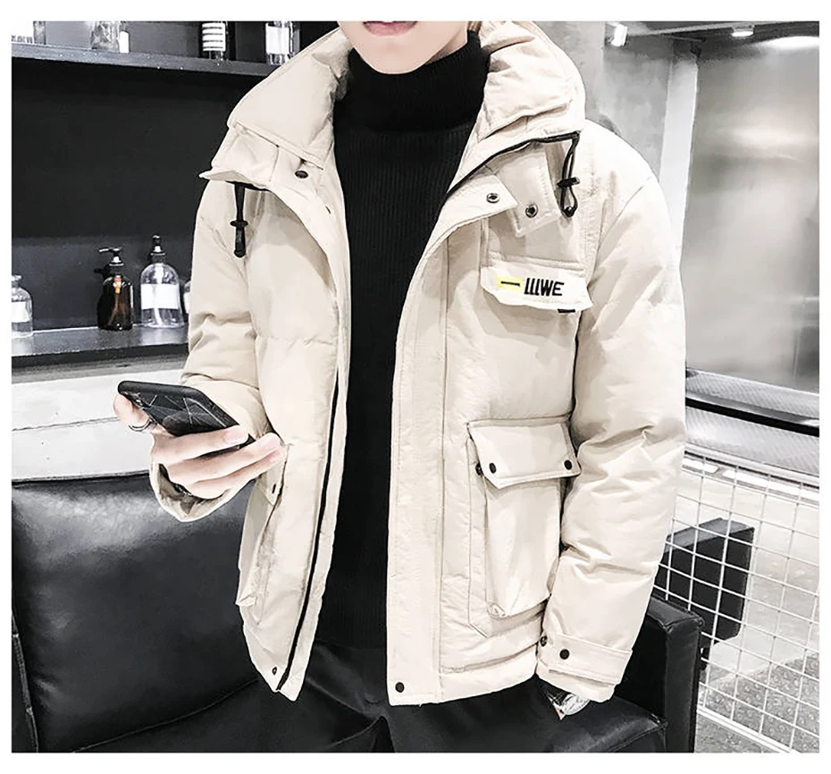 Лидер продаж, парка, мужские зимние куртки, хлопок, Chaquetas Hombre Parkas, мужская повседневная верхняя одежда, мужские куртки и пальто