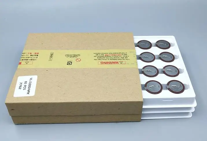 1PCS 100% Original VL2020 3V 20mAh coin type rechargeable 180 degrees lithium button VL2020/HFN | Электроника