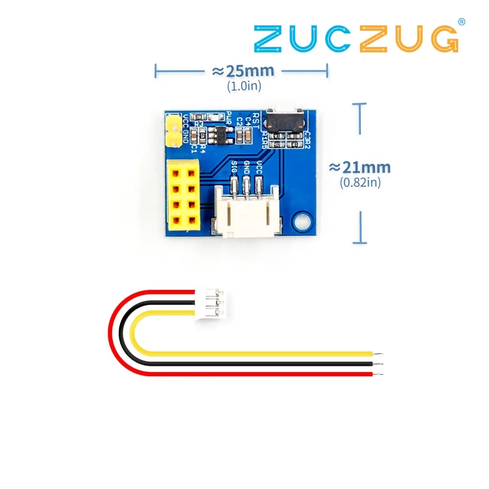ESP8266 ESP 01 01S RGB LED контроллер адаптер модуль для Arduino IDE WS2812 светильник кольцо умный